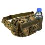Multifunctional Luya Waist Bag Tactical Crossbody for Cycling Mountaineering Leisure Activities with Zipper Closure