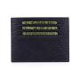 ODM Dompet Newest Design Genuine Leather Card Case Smart Wallet With Leather Lace In Real Unisex Slim Credit Card Holders