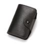 KHF043 2023 New Leather Unisex Organ Card Holder Lychee Pattern Wallet Fashion Leather Handbag