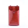 OEM ODM Custom Hot Sales Trendy Genuine Crocodile Embossed Cow Leather Mobile Phone Pouch Women Crossbody Cell Phone Bags