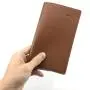 ZR555 New PU Male Female Passport Bag Soft Leather Travel Document Luggage Tag Passport Cover Multi Card Wallet Passport Clip