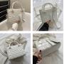 Paint Pressure Shell Fashion Lady Bag Pure Color Custom Designer Handbag High Quality Ladies Handbags Women Bag JY1011