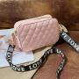 2024 Korean Version Fashionable Women's Small Square Shoulder Bag Cross-Border Wholesaled Embroidered Texture Bag