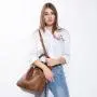 REALER 2022 High Quality PU Leather shoulder bags vintage casual handbags large multi pockets Ladies Hand Bags for Women