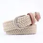 The New Stretch Woven Elastic Jeans Belt Fabric Belt Men Women Unisex Multiple Colors In Stock