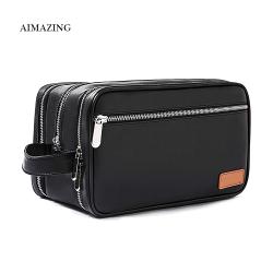 Leather Makeup Kit Pouch  Luxury Beauty Makeup Bag Portable Makeup Brush Holder Organizer Bag Or Case Cosmetic For Kids