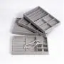 HR738 Flocking Jewelry Box Desktop Bedroom Storage Earrings Jewelry Box Jewelry Ring Box Small Household Large Velvet Plate