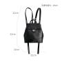 New product PU leather mini Backpack bag for women Fashion Customizable logo Small shoulder bag