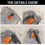 2024 Anti Theft Sack Newest UHMWPE Fabric Waterproof Drawstring Level 5 Cut Resistant Cut Proof Bag Anti Theft Backpack