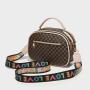 Women's Bag Ladies's 2024 Handbag New Circle Pattern Decoration Crossbody Shoulder Bag Ribbon Camera Square Bag