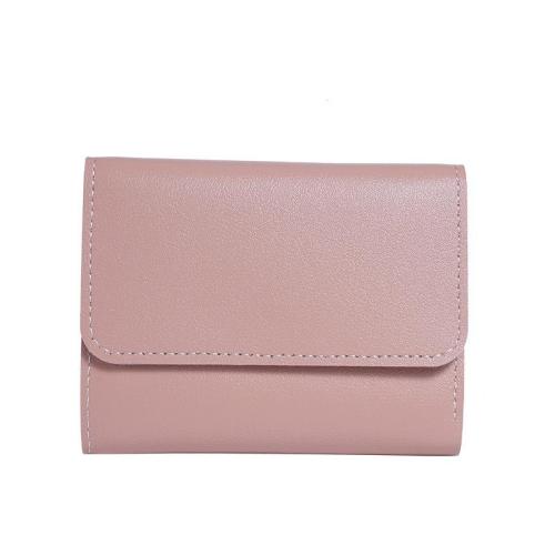 ZX053 Women PU Leather Multi Card Hasp Coin Purse Short Wallet Designer Women Purse Wallet Card Holder Folding Card Bag