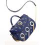ladysky handbags for women tassel and rivet saddle bag for girls punk crossbody ladies bag quality chain shoulder bags 26cm