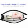 Gelory Wholesale multifunctional transparent travel cosmetic bag waterproof large cosmetic bag large cosmetic storage bag