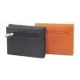 Custom Carbon Fiber Trifold Wallets For Men RFID, Genuine Leather Slim Mens Wallet With ID Window Front Pocket Wallet Gifts