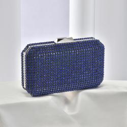 New double sided rhinestone dinner bag high-end dress diamond lady bag bridesmaid bride clutch crossbody bag wholesale