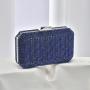 New double sided rhinestone dinner bag high-end dress diamond lady bag bridesmaid bride clutch crossbody bag wholesale