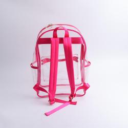 Boys Girls School Bags Clear PVC Heave Duty Backpack Durable Waterproof Book Bags Student School Book Bag Kids Clear backpack