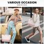 LOVEVOOK 13.3 inch Laptop Handbags Elegant Purse for Women Fashion Tote Bag Shoulder Bag Top Handle Satchel Bags Ladies Handbags