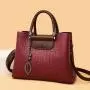 The New Fashionable Woman Handbag Custom The Versatile Silk Scarf Small Square Bag Pleated Embroidery Chain Crossbody Bag