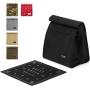 Gelory Portable Food Container Reusable Large Capacity Picnic Thick Aluminum Foil Insulation Package Lunch Bags