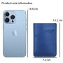 Minimalist Slim Credit Card Holder Business RFID Blocking Wallet Leather Card Holders High Capacity Leather Mini Card Holder