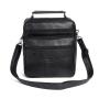 Factory Custom Genuine leather men's bag wholesale single sling bag multi functional Waterproof business cowhide side bag 2024