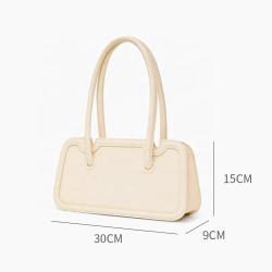 Factory Wholesale Elegant Rectangle Mini Cute Crossbody Bag Ladies Top Handle Handbags Recycled Leather Women's Tote Mini Bags