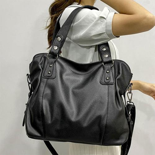 Custom Female Handbag Large Capacity Shoulder Bags Ladies Soft Leather Big Women'S Tote Bags