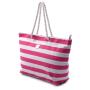 Women Canvas Stripe Shopping Bag Shoulder Beach Bag Female Casual Tote Big Wild Rough Twine Messenger Bag Ladies Handbags