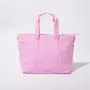 Hot Selling Summer  Plain Mommy Fashion Garment Nylon Waterproof Mommy Tote Bag Ladies Handbag With Zipper