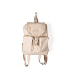 Fashion Backpack Women Cotton Drawstring Bag Leisure Multiple Pockets Nylon Stitching Drawstring Backpack