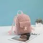 Mini backpack women 2024 leather backpacks for women female wholesale Korean style small schoolbag leisure fashion shoulder bag