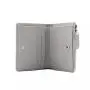 Fashion ladies beautiful wallets short zipper wallet black clutch rfid women wallet