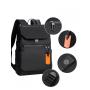 New Backpack Men'S Leisure Travel Backpack Water Wash Business Computer Bag Commuting Bag Student Bag