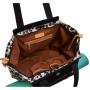 Custom Leopard Printed Reversible Dry Wet Separated Sport Duffle Bag Training Yoga Tote Fitness Bag Gym