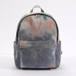 Custom Fashion Classic Teenage College Vintage Shoulder Corduroy Backpack Casual Duffel Bag Backpack Travel School Backpack