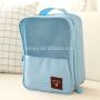 Gelory Customized Wholesale Folding Waterproof Travel Shoe Storage Bag Polyester Mesh Bag Shoe Bags