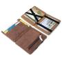 ZR165 Korean Version Versatile Creative Frosted Leather Magic Wallet Card Zipper Change Men's Wallet Wholesale