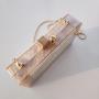 2024 Custom New Arrival Acrylic Marble Evening Bag For Women Luxury Clutch Bags