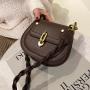 new western style small bag women's trendy fashion all-match retro messenger net red one-shoulder saddle