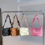 Custom Logo Design Handbags Fold Messenger Crossbody Bag Nylon Tote Fashion Hand Shoulder Bag Sling Bags for Women