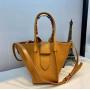 Factory Direct First Layer Cowhide Basket Bag 2021 New Soft Leather Bucket Bag Fashion Trapeze Ladies Tote Hand Bag