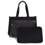 In Stock Fashion Women Tote Bags Handbag Clear PVC Window Pins Display Canvas Ita Bags Crossbody Bag