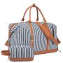 Sucipi 2022 Weekender Bags Canvas PU Leather Gym Duffle Bag with Shoe Compartment Large Capacity Men Women Travel Lagguge Bags