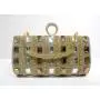 Fashion Glass studded rhinestone clutch bag women bride shoulder clutch bag evening bags for woman