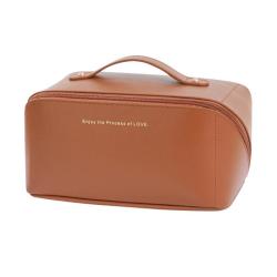 KBW082 Online Makeup Packbag Organ Pillow Package Travel Storage Package Large Capacity Wash Bag PU Makeup Bag