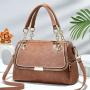 Europe and America Retro Single Shoulder Bag Woman Bolsos-para-pu Pure Color Crossbody Bag Handbags for Women Free Shipping