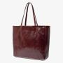 Wholesale Large Capacity Women's Designer Handbag Fashionable Portable Tote Bag with Zipper Closure Single Handle PU Lining