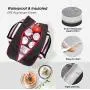 Portable Thermal Insulation Square Lunch Box Student Picnic Portable Fashion Ice Pack Cooler Lunch Bag Waterproof