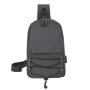Wholesale Custom Logo Men's Chest Bags Multi Purpose High Capacity Crossbody Bag